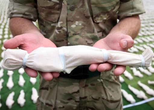 Thousands of figurines will be created in memory of soldiers killed during the Battle of the Somme Photo: Shrouds of the Somme