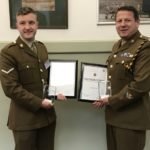 Both men have been recognised for their efforts in driving the Army apprenticeship programme forward