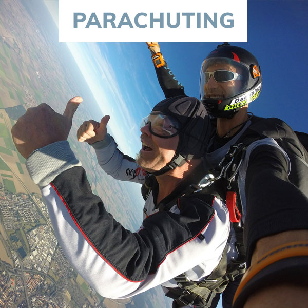 parachuting