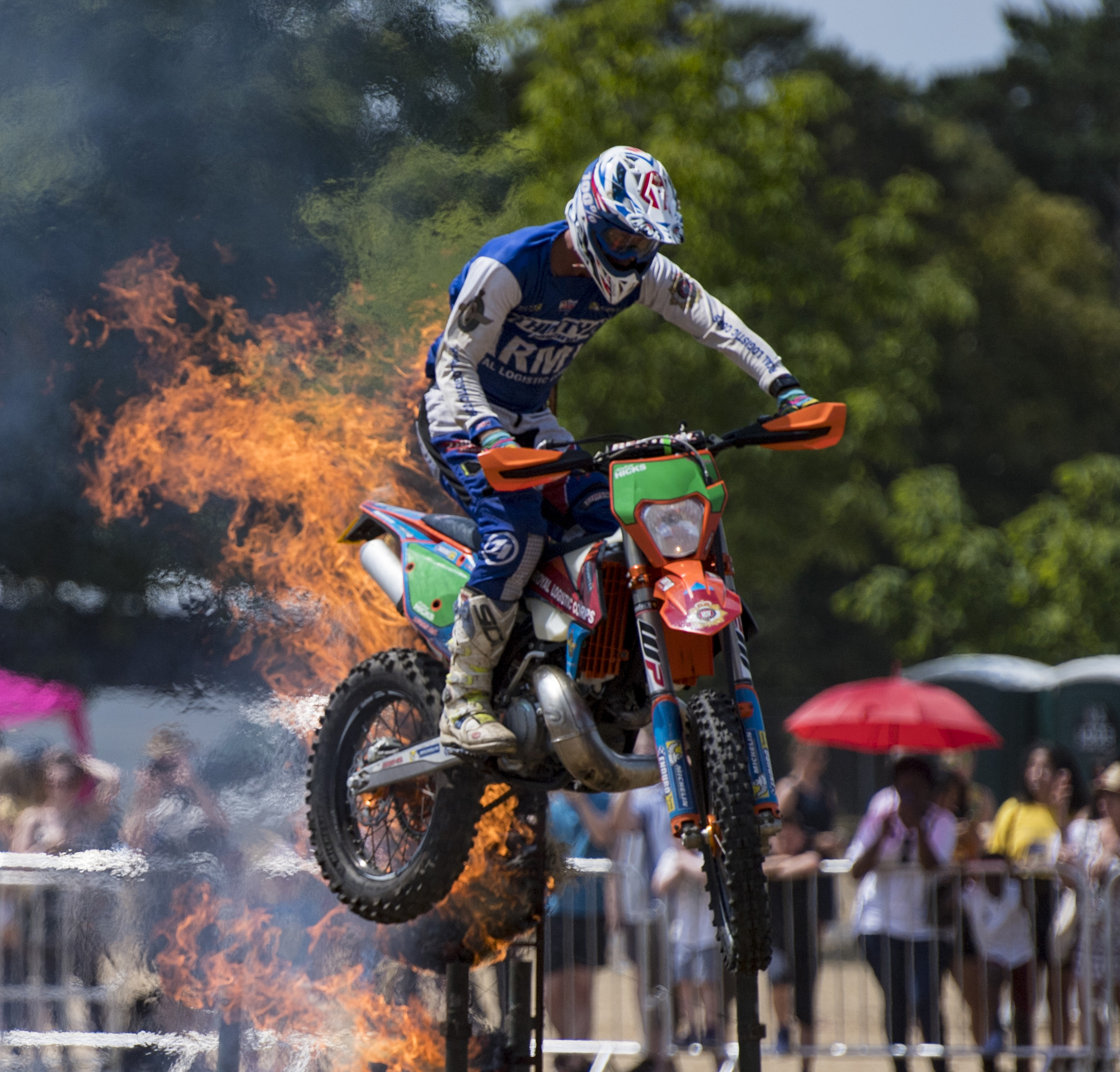 Enduro Motorcycling Army Spring Champsionship Round 4 Dirt bike action